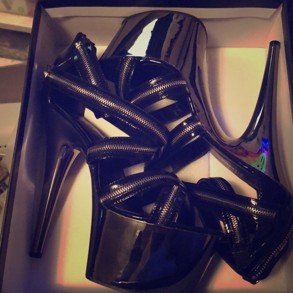 Pleaser platform heels